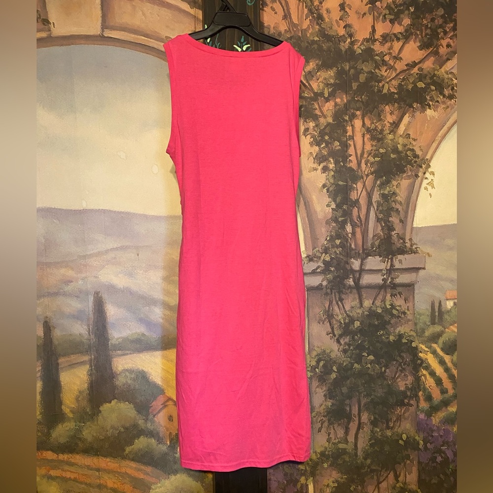 Nordstrom Melrose and Market Pink tulip hem dress - Picture 3 of 5
